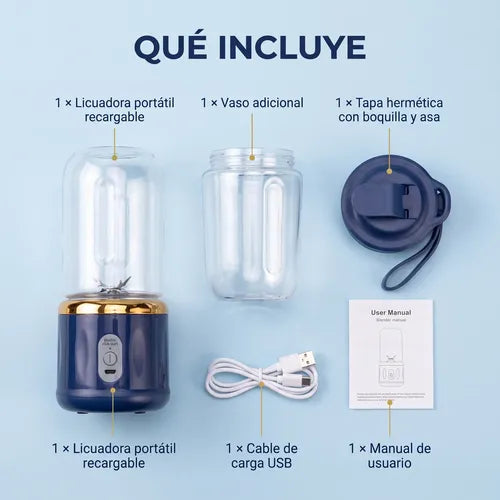 X- LICUADORA PORTATIL 400ML