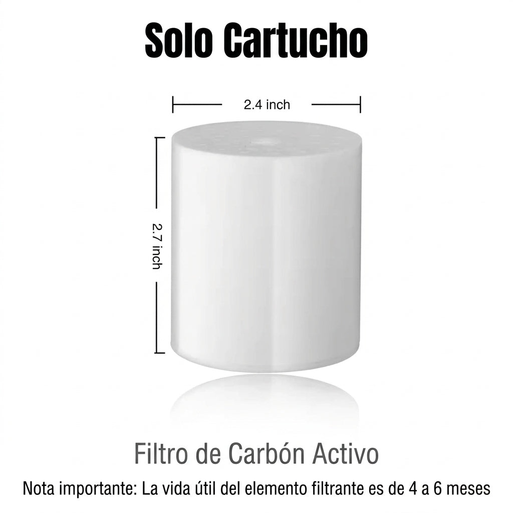 Filtro de Ducha de Alta Salida (15-20 Etapas de Purificación)